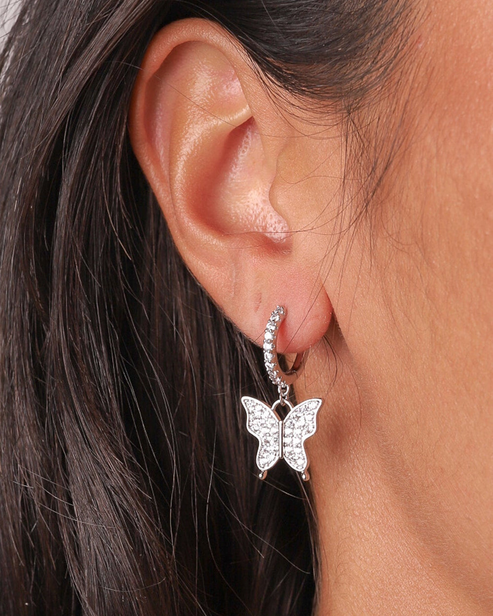BUTTERFLIES EARRINGS.