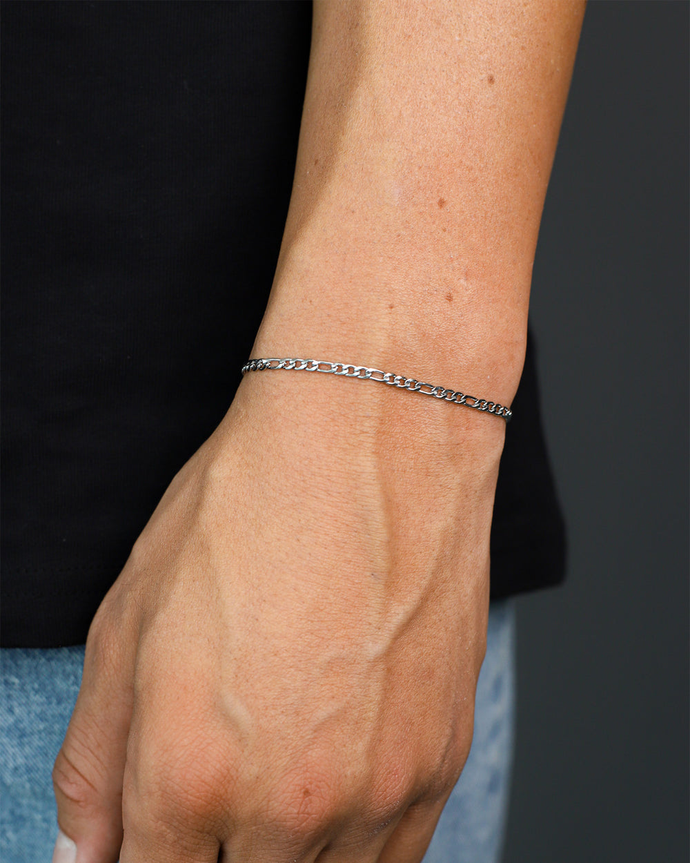 CLEAN FIGARO BRACELET. - 3MM