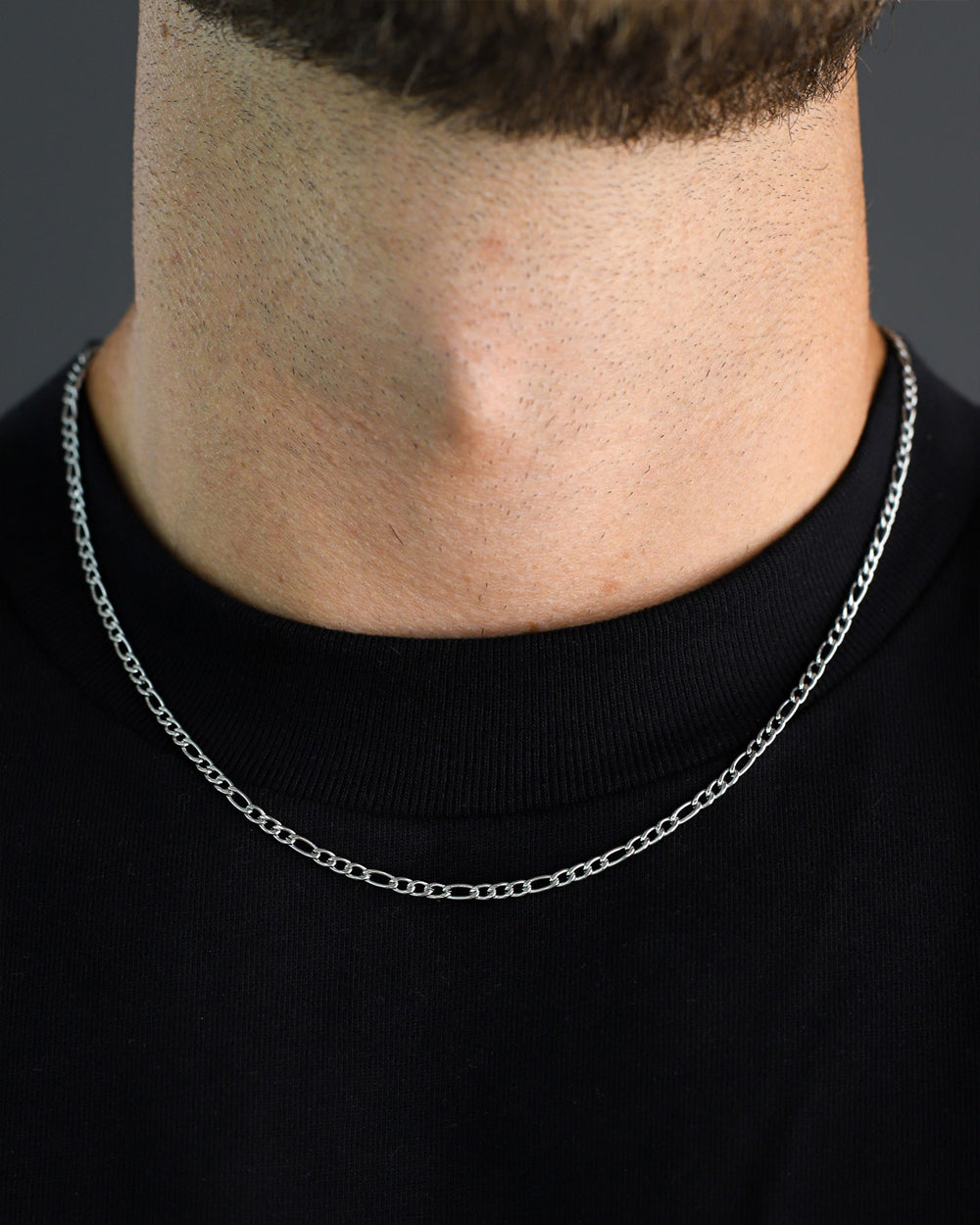 CLEAN FIGARO CHAIN. - 3MM