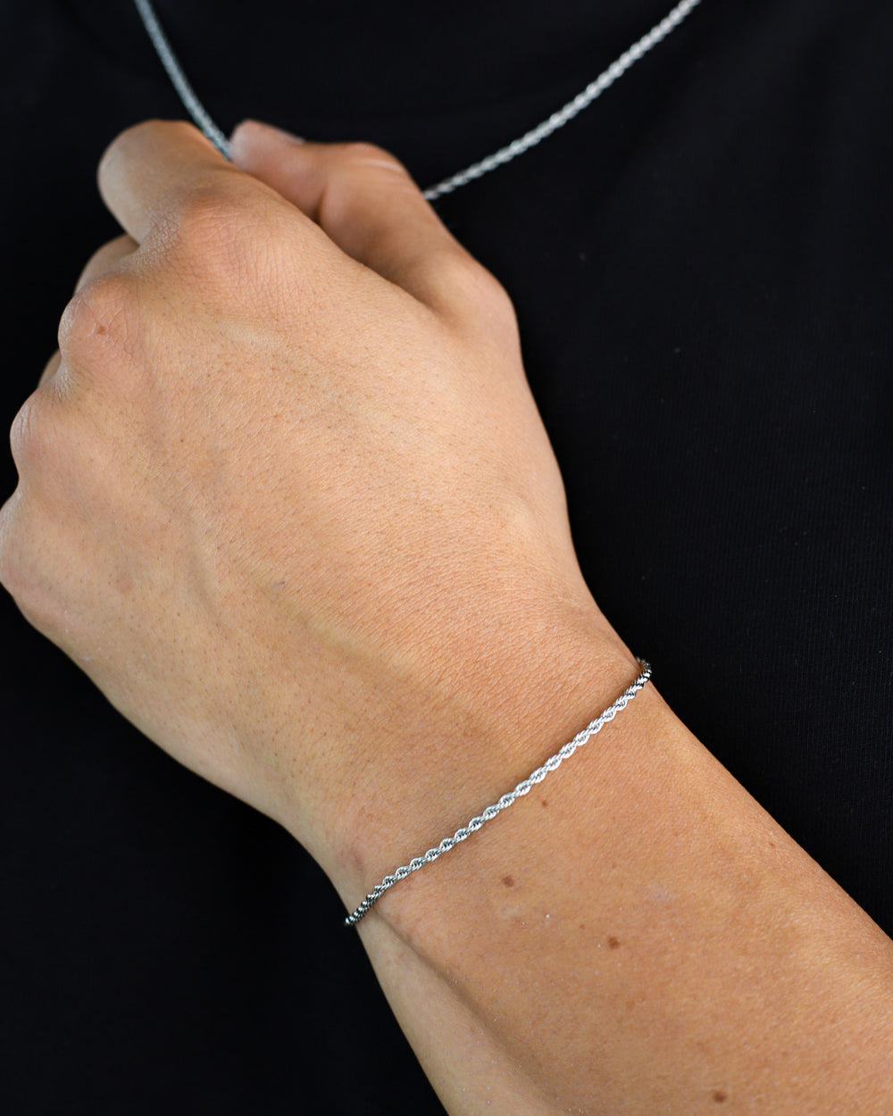 CLEAN ROPE BRACELET. - 2MM