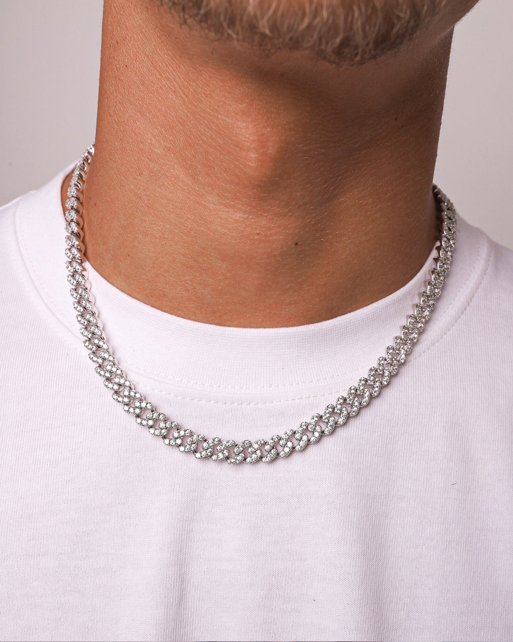 ICY CUBANA CHAIN. - 8MM