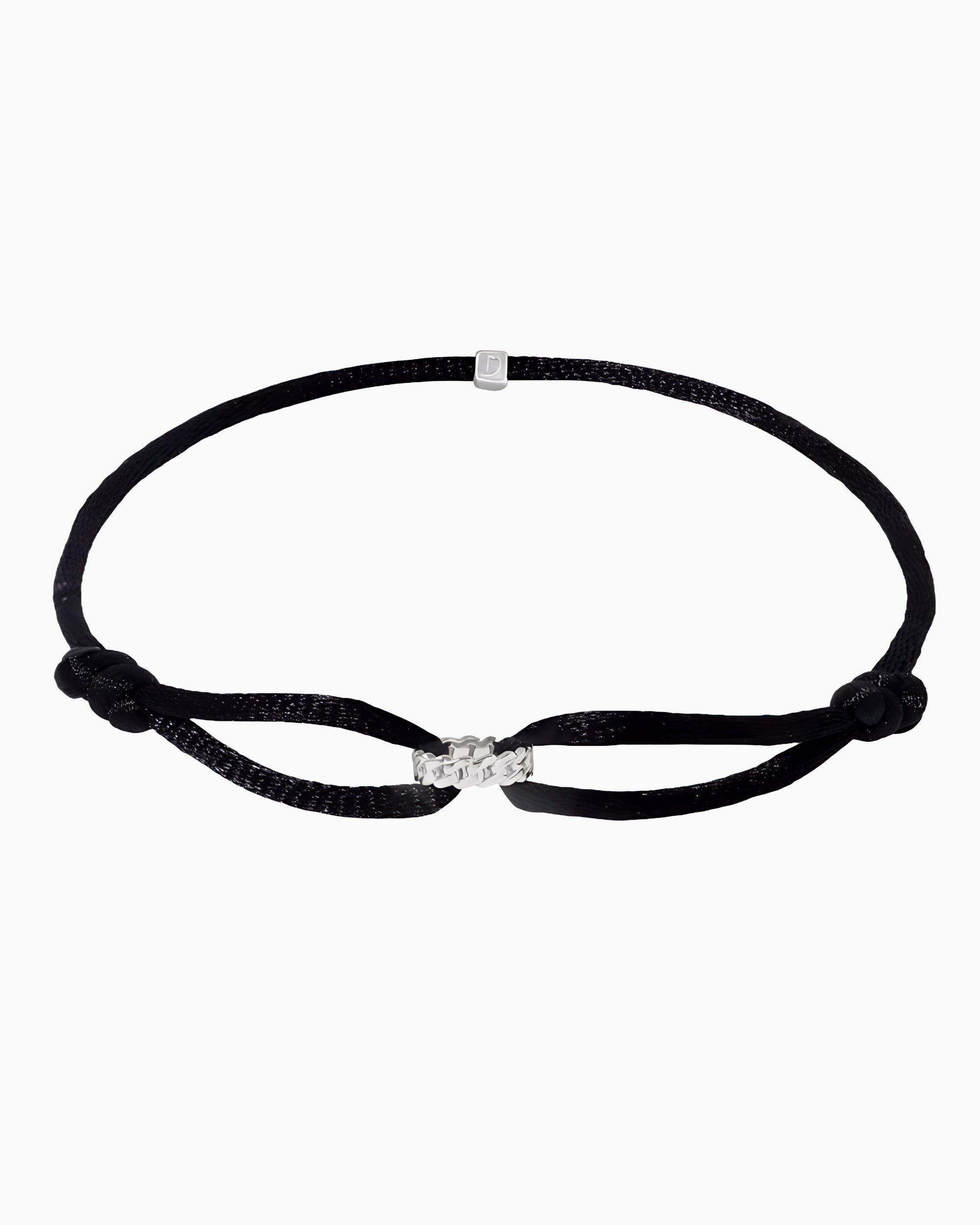 CUBAN RING CORD BRACELET.
