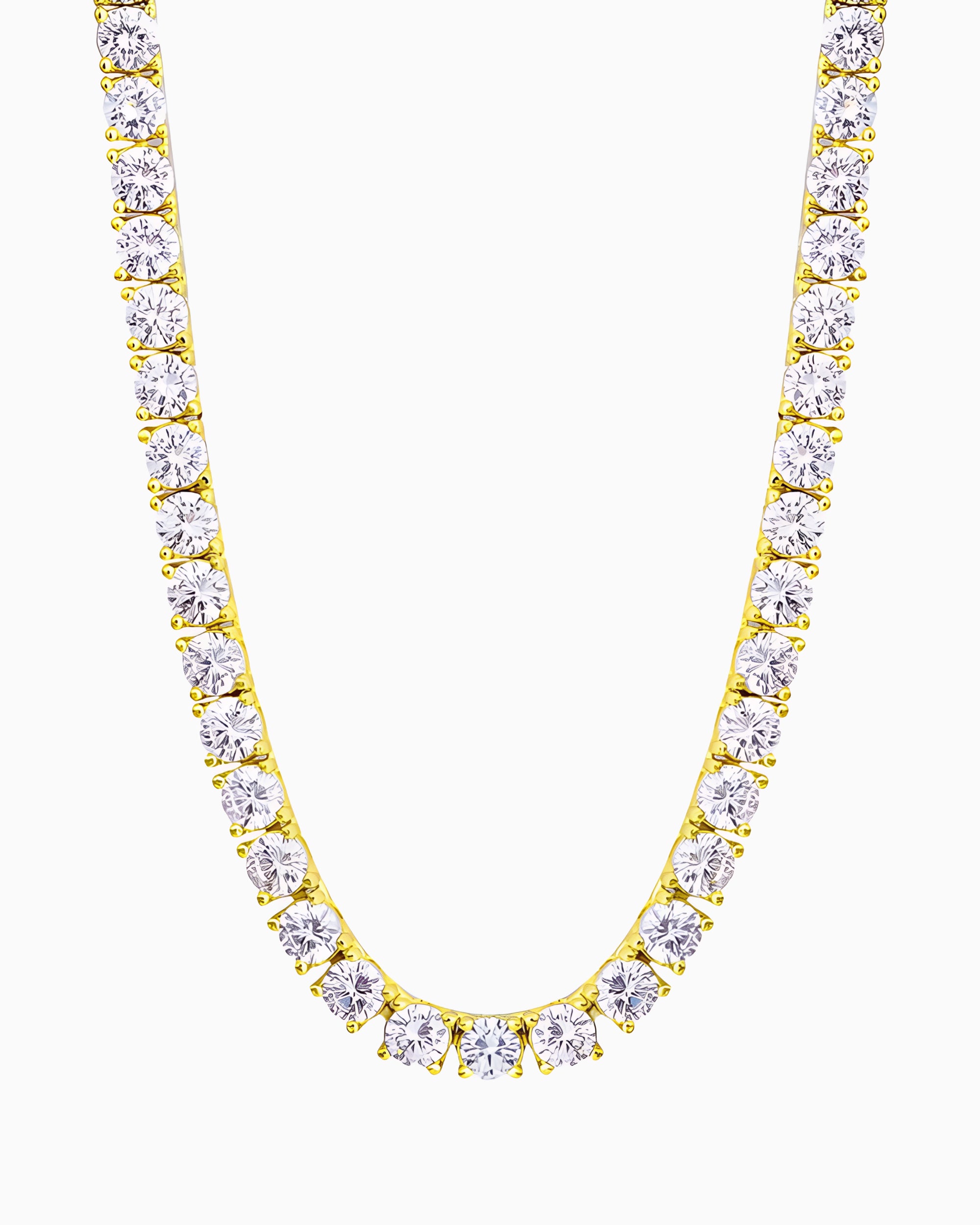 ICE BREAKER CHAIN. - 4MM GOLD